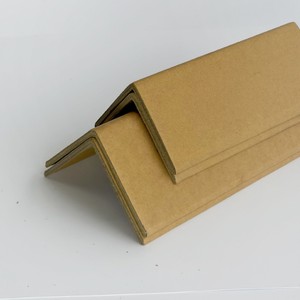 Protections d'angle en papier en forme de L Borui Packaging 80x80mm, épaissies, anti-collision, pour la protection des emballages et la logistique - Product Image 1