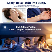Patch de sommeil à la mélatonine HODAF avec logo personnalisé, micro-aiguilles dissolvables pour une meilleure qualité de sommeil