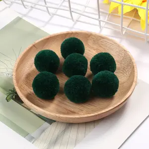 Barato suave pompón <span class=keywords><strong>de</strong></span> peluche pompones bola 25mm pompones DIY artesanía <span class=keywords><strong>de</strong></span> costura hecha a mano juguete para niños - Product Image 4
