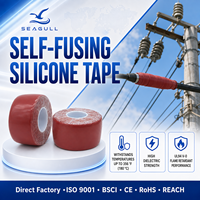 Ruban adhésif en silicone auto-fusionnant haute température, étanche, pour l'isolation électrique et la protection des terminaisons de câbles