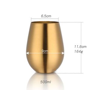 Copa de Vino Personalizada con Logotipo Colorido, 500 ml, Diseño de Barriga Grande en Forma de U, Vaso para Bebidas para Fiestas en Casa o Bar - Product Image 5