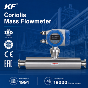 Débitmètre massique Coriolis sanitaire haute précision 0,1 %, conception à tube droit DN15 à DN50, acier inoxydable 316L, connexion Tri-Clamp Ex d IIC T6 - Product Image 2