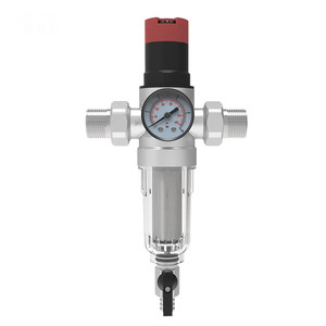 Vanne de régulation de pression réglable en acier inoxydable, exclusive transfrontalière, haute pression, pré-filtre, vanne de réduction de pression - Product Image 1