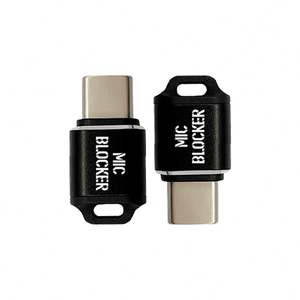 Bloqueur de microphone USB-C personnalisé Elanby pour la sécurité audio et la protection des données - Protection de la vie privée pour ordinateurs portables, smartphones et ordinateurs - Product Image 2