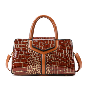 Sacs à main pour femmes en cuir de crocodile classique d'usine, sacs à main et portefeuilles personnalisés en PU, sacs fourre-tout pour femmes avec poche - Product Image 1