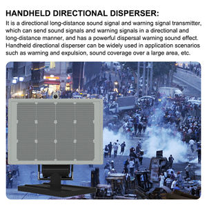 GS12C Dispositif de grêle acoustique Dispositif acoustique longue portée <span class=keywords><strong>Lrad</strong></span> - Product Image 3