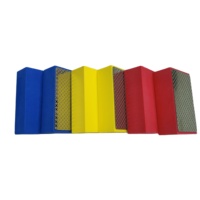 Coussinets manuels multi-usages en diamant pour le polissage du métal, de la pierre, du verre et des matériaux composites