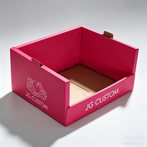 Caja de cartón PDQ de alta calidad para calcetines de mujer, con logotipo personalizado, orificio de transporte y exhibición <span class=keywords><strong>grande</strong></span>, ideal para supermercados. - Product Image 1