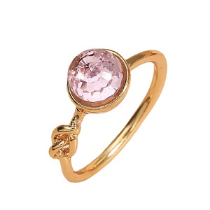 Anello Creativo con Design a Nodo, Mezza Sfera Lucida, Anello Elegante da Donna, Accessorio Regalo alla Moda - Product Image 6