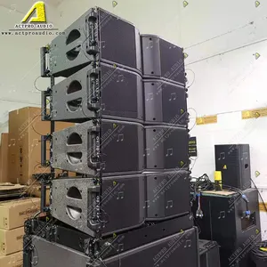 Alto-falantes kiva, sistema de som para uso externo, módulo amplificador, conjunto de linha ativa, 600w, alimentado por linha