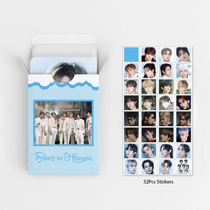 92 pièces/ensemble KPOP Jeno Jaemin pleut au paradis Album Lomo cartes autocollants Renjun Jisung brillant Film Photocards décalcomanies Fans Collection - Product Image 4