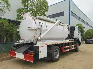 Camion-citerne à vide HOWO <span class=keywords><strong>de</strong></span> fabrication chinoise, 12 tonnes, pour vidange des fosses septiques et nettoyage des drains - Product Image 6