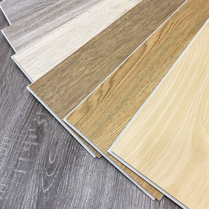 Hot bán bấm vào cài đặt gỗ màu SPC sàn 4 mét khóa sàn nhựa cho trong nhà - Product Image 1