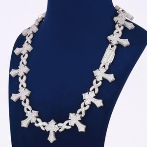 Collier de luxe en argent sterling 925 avec diamant de culture, bijou en diamant créé en laboratoire pour mariage, usage quotidien et cadeaux de mode - Product Image 5