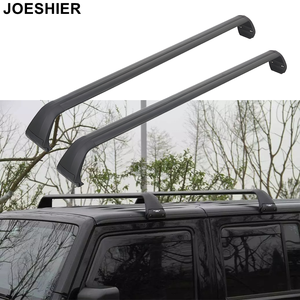 Barras Transversales de Techo para Auto JOESHIER de Aleación de Aluminio Negra para Jeep Wrangler JK JL 2006-2025 Gladiator 2018-UP, Capacidad de Carga 75KG - Product Image 2