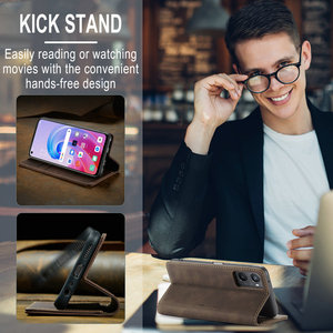 CaseMe carcasa de la caja del teléfono para OPPO A96 4G nueva llegada de cuero magnético Flip caso para OPPO A96 A57 A77 accesorios del teléfono móvil de la bolsa del teléfono - Product Image 4