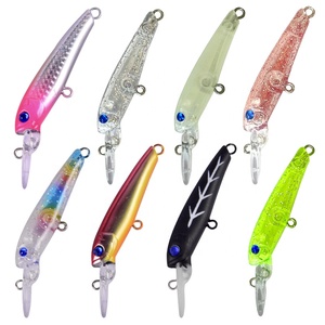 Petite <span class=keywords><strong>taille</strong></span> méné leurres rivière lac flottant pêche leurres durs noir méné appâts méné japon gabarit appâts de pêche en eau douce - Product Image 2
