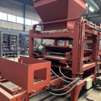 Ligne de production de blocs de béton entièrement automatique 5-15, machine à fabriquer des pavés et des briques