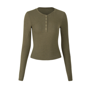 Pull décontracté à manches longues en laine <span class=keywords><strong>Henry</strong></span> 3D, tissu tricoté doux et respirant, coupe ajustée - Product Image 3