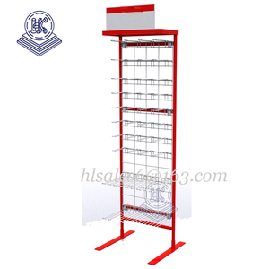 Sàn đứng kim loại đồ chơi treo móc Keychain hiển thị Kệ búp bê spinner hiển thị Giá xoay kệ - Product Image 6