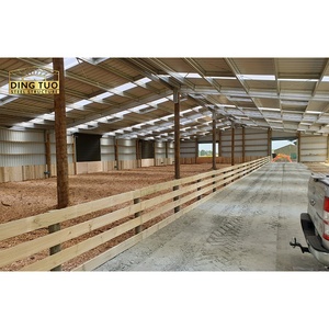 Structure en acier ASTM robuste pour étable à bétail, laiterie, hangar, maison, soudage, découpe, pliage, structure en acier lourd à grande portée - Product Image 3