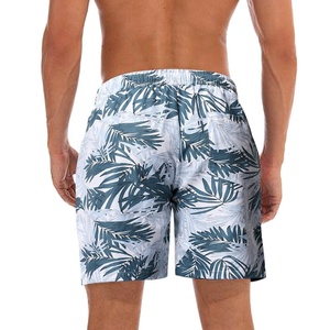 Custom Printed Quick Dry Breathable Swimming Mens Beach Shorts Swimwear OEM - Product Image 4