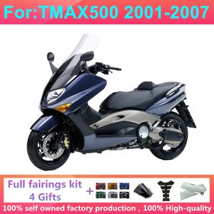 Nuevos Kits de Carenado para Motocicleta ABS, Compatibles con Tmax500 2001 2002 2003 2004 2005 2006 2007, Kit Completo de Carrocería para Tmax 500 - Product Image 5