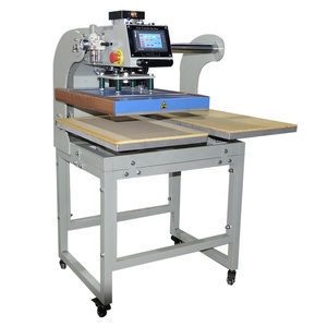 Máquina de prensado en caliente eléctrica automática Motor de componentes clave fácil de operar para industrias de impresión de prendas de vestir utilizadas para uso doméstico - Product Image 1