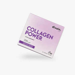 Complément alimentaire Divain Collagen Power 60 capsules pour la peau, les os et le cartilage - Product Image 1