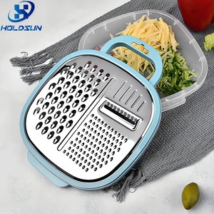 Accessoires de cuisine multifonctionnels personnalisés, zeste de citron manuel, éplucheur de légumes, râpe japonaise avec boîte de rangement - Product Image 1