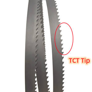 Karbür bi metal şerit testere bıçağı alüminyum çelik kesme alaşım bi-metal şerit testere bıçakları paslanmaz çelik - Product Image 1