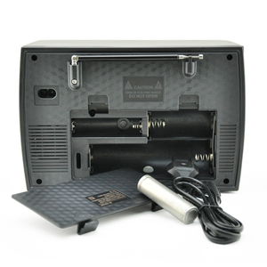 <span class=keywords><strong>M</strong></span>-1921BT Meier Old Retro Radio AM FM SW de type punk en forme de téléviseur, barre de son multifonctionnelle émotionnelle en bois massif, haut-parleur audio - Product Image 4
