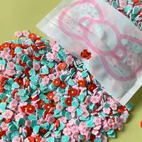 4 juillet Oncle Sam Chapeaux Polymère Argile Tranche Slime Remplissage Sprinkles Nail Art Charms