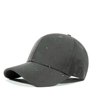 Factory wholesale Logo 6 Panel Quick Dry Waterproof Fitted Sports Caps Performance Snapback Cap