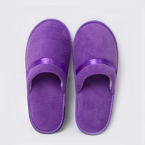 Pantuflas Personalizadas con Logotipo para Hombre y Mujer, Pantuflas Desechables Lavables para <span class=keywords><strong>Spa</strong></span> y <span class=keywords><strong>Hotel</strong></span>, Producto para el Hogar Inteligente, para Star <span class=keywords><strong>Sheraton</strong></span> Plush - Product Image 3