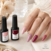 Set de Esmalte de Uñas Magnético de 6ml, Venta al por Mayor para Salones, Libre de HEMA y TPO, 20 Colores de Tendencia, Marca Privada OEM ODM, Personalizado, UV LED, Removible