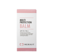 Kosmetik Korea MERIKIT MULTI PROTECTION BALM SPF37 PA++ BB CC Cream UV Block Pencerah Anti-kerut Bedak Padat Semua Jenis Kulit