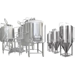 1000L Micro thiết bị sản xuất bia Nhà máy bia máy sản xuất bia