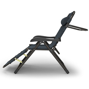 Chaise longue réglable d'extérieur au design moderne chaise <span class=keywords><strong>de</strong></span> plage pliante tout temps pour le jardin et le <span class=keywords><strong>soleil</strong></span> en métal pour le parc - Product Image 4