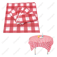 Nappe jetable bon marché de haute qualité PLA PBAT rouleau de couverture de table d'amidon de maïs