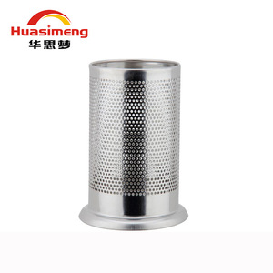 Huasimeng Soporte para Palillos de Acero Inoxidable con Orificios en Forma de Manzana, Organizador de Cocina Multifuncional para Palillos, Pajitas y Cucharas - Product Image 5