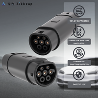 Adaptateur de charge pour véhicule électrique ZH-12 GBT-NACS pour Tesla, vente directe d'usine, adaptateur de chargeur de voiture