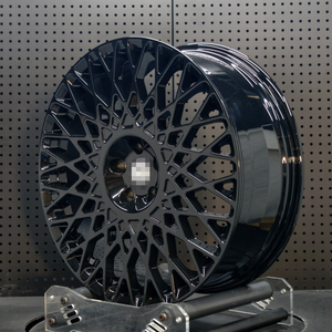 <span class=keywords><strong>Jante</strong></span> en aluminium forgé sur mesure 18 19 20 21 pouces noir brillant multi-rayons en alliage pour voiture de tourisme – Remplacement et réparation - Product Image 6