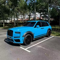 Kit carrosserie en fibre de carbone sèche pour Rolls Royce Cullinan, style 1016, jupes latérales, pare-chocs, capot, spoiler, diffuseur