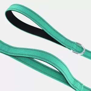 El más nuevo Heavy Duty Durable No-Pull Slip Pet Leash Collar Nylon Acolchado Mango Estilo de moda Patrón sólido Venta al por mayor Dog Slip Lead - Product Image 3