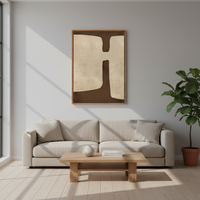 Peinture décorative abstraite pour salon, salle à manger, entrée