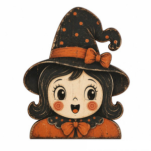 Décorations d'Halloween en <span class=keywords><strong>bois</strong></span> à poser sur étagère, découpes en <span class=keywords><strong>bois</strong></span> à double couche, autoportantes, pour plateau à étages, décoration de table, cadeau de fête - Product Image 4