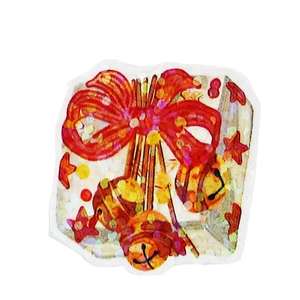 Autocollant en vinyle PVC texturé pailleté pour chaussures de skateboard, impression d'éléments de Noël, cadeau, vente en gros, fabricant - Product Image 5