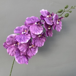 High End kelebek orkide düğün çiçek düzenleme çok renkli <span class=keywords><strong>Twig</strong></span> kelebek orkide simülasyon dekorasyon toptan - Product Image 3