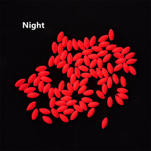 Flotadores de <span class=keywords><strong>Pesca</strong></span> Ovalados Rojos que Brillan en la Oscuridad con Olor a Huevo Pecante, Accesorios de <span class=keywords><strong>Pesca</strong></span> <span class=keywords><strong>Nocturna</strong></span> en el Mar - Product Image 2